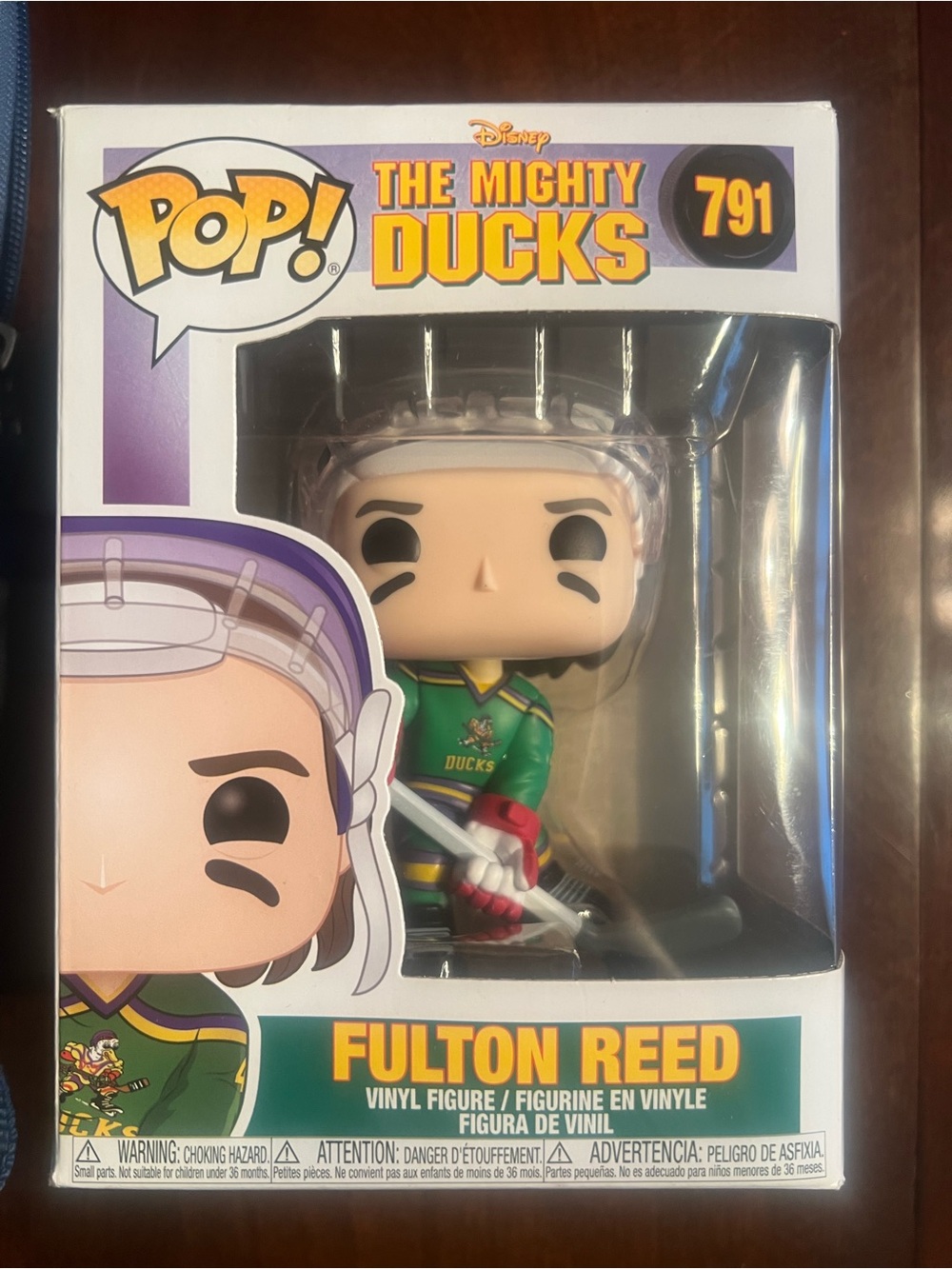 The mighty ducks Fulton reed funko pop- new in box